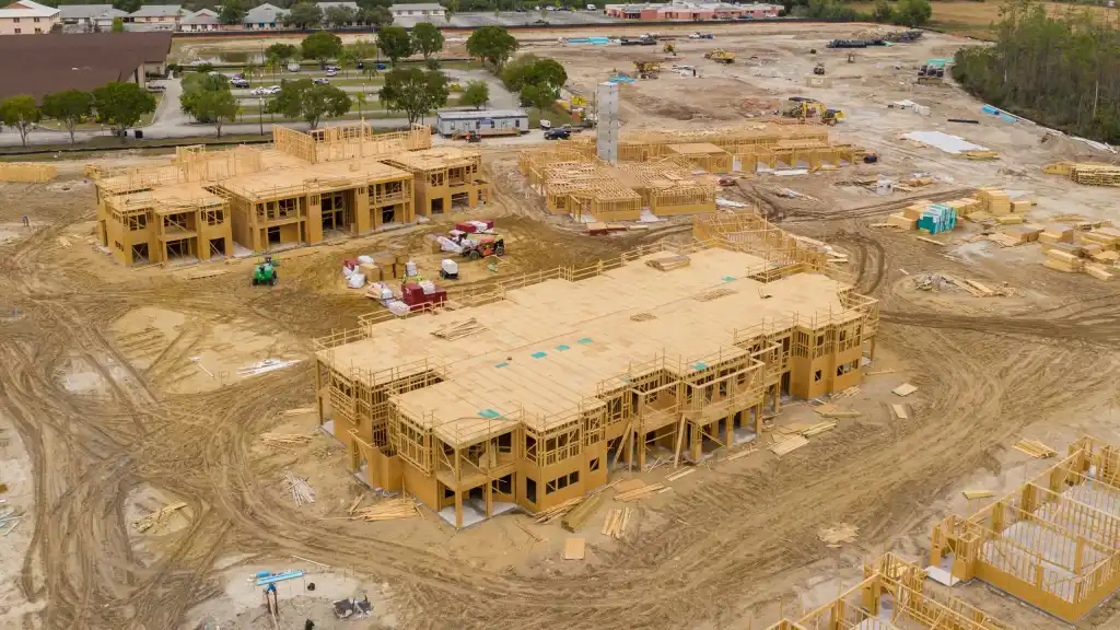 Construction progress